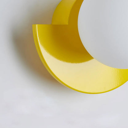 Nordic Semicircle Globe Wall Sconce - Colourful