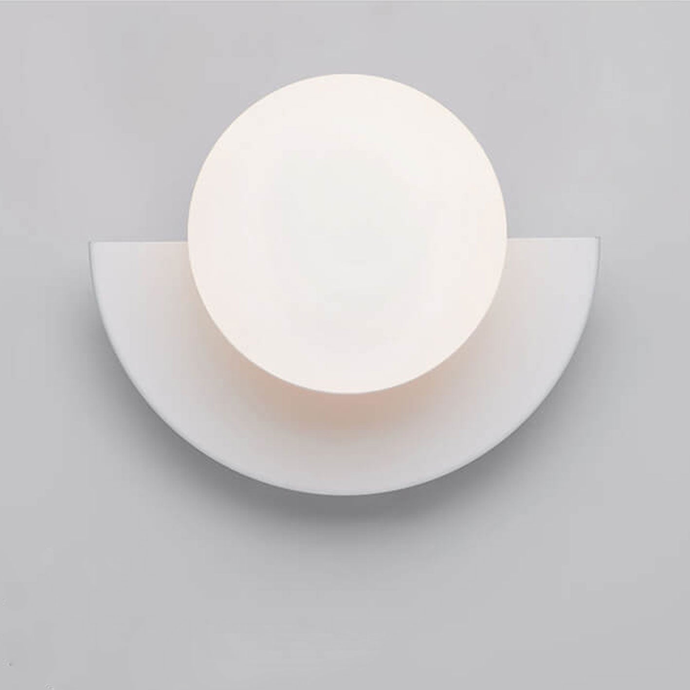 Nordic Semicircle Globe Wall Sconce - Colourful