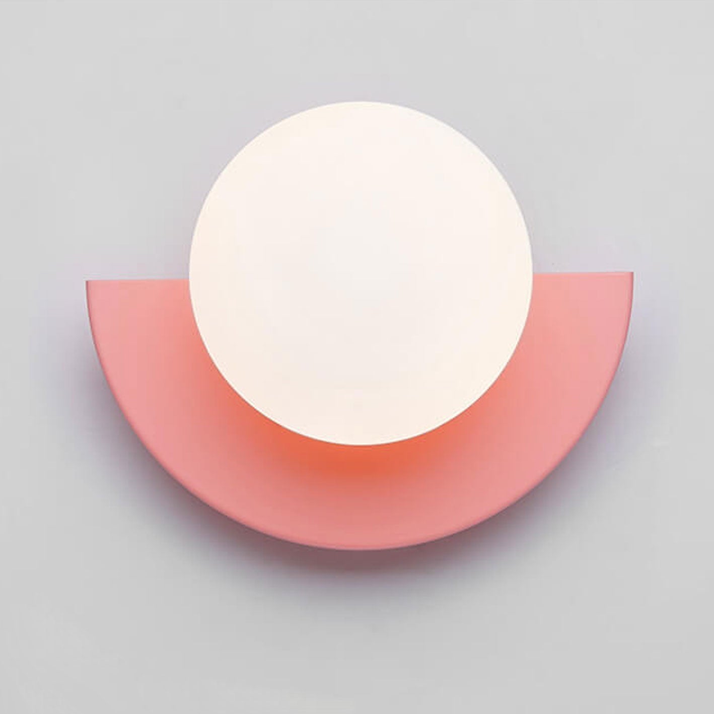 Nordic Semicircle Globe Wall Sconce - Colourful