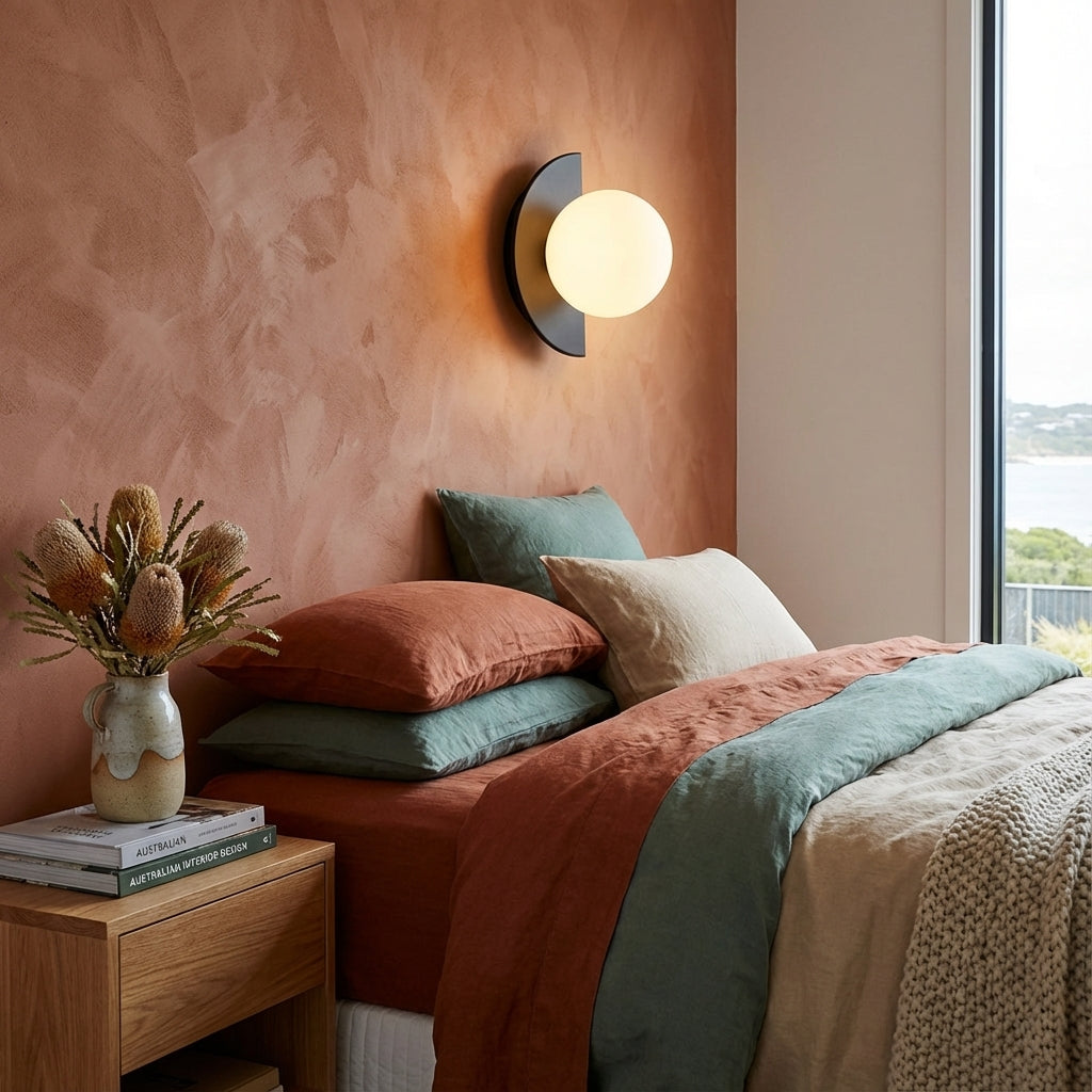 Nordic Semicircle Globe Wall Sconce - Colourful