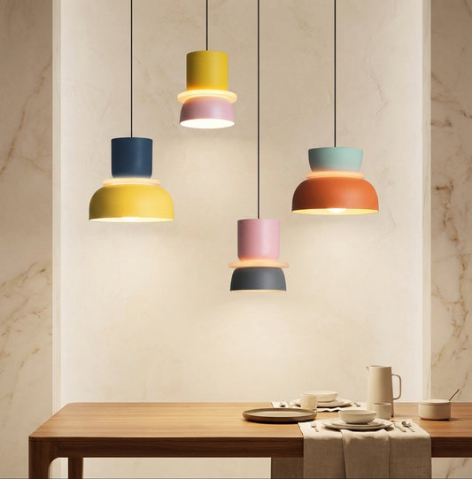 Nordic Zinc Alloy Dome Pendant