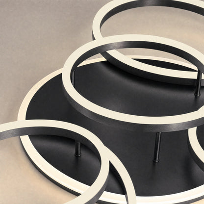 WOMO Circular LED Flush Mount Ceiling Light-WM1032 8
