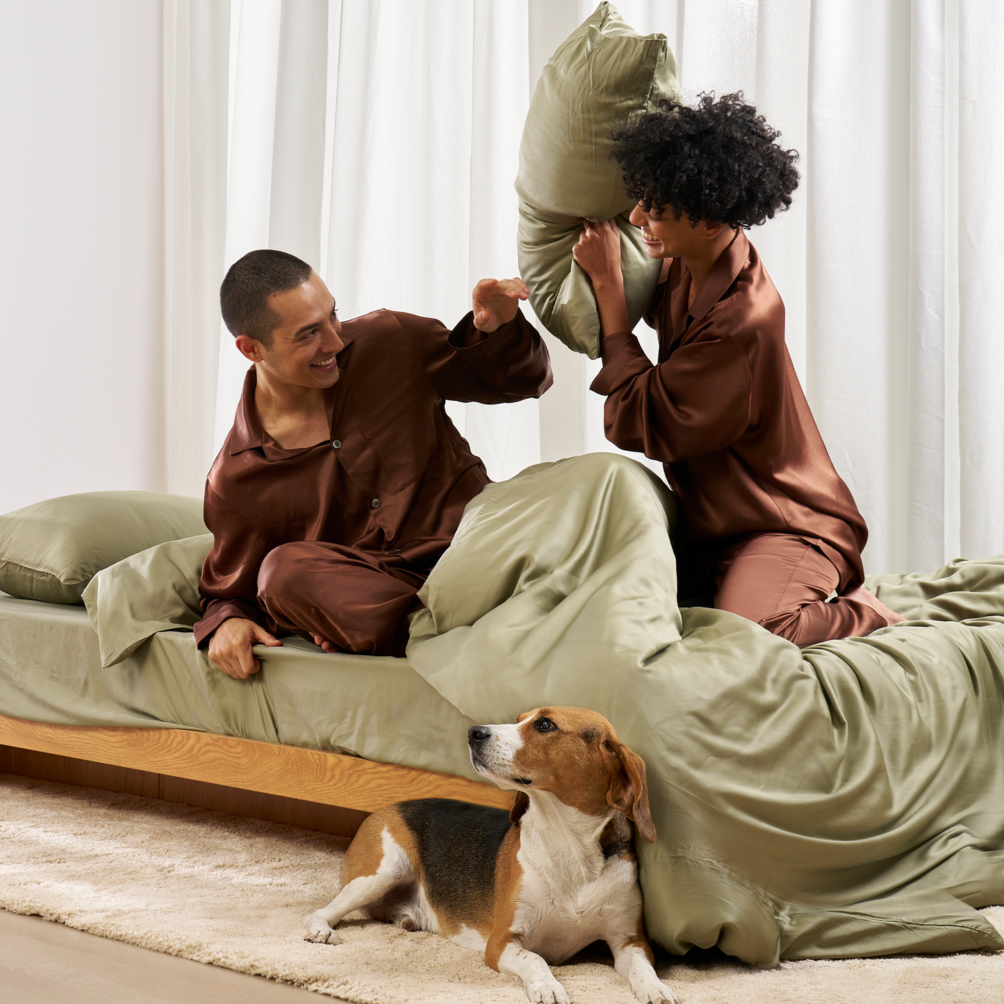Pet Friendly Bamboo Viscose Quilt Cover - Cooling