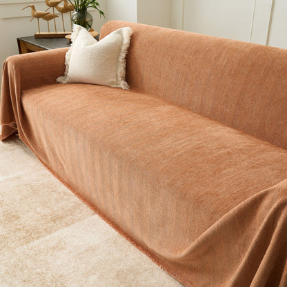 Pet Friendly Herringbone Sofa Cover - Durable Protector