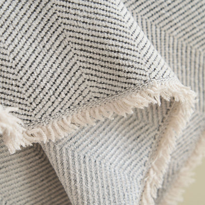 Pet Friendly Herringbone Sofa Cover - Durable Protector
