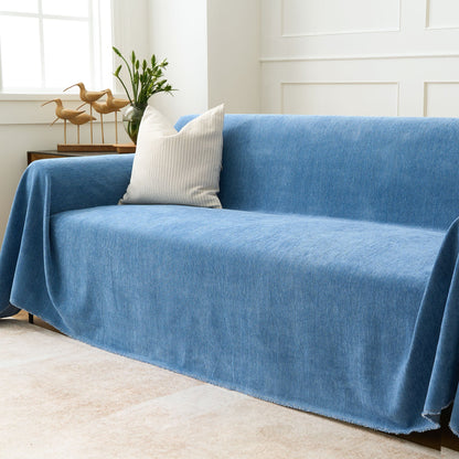 Pet Friendly Herringbone Sofa Cover - Durable Protector