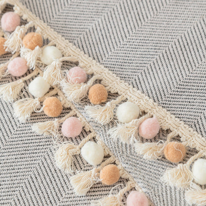 Pet Friendly Tassel Throw - Sofa Protector