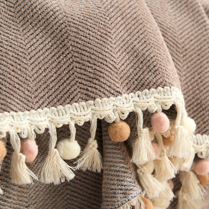 Pet Friendly Tassel Throw - Sofa Protector