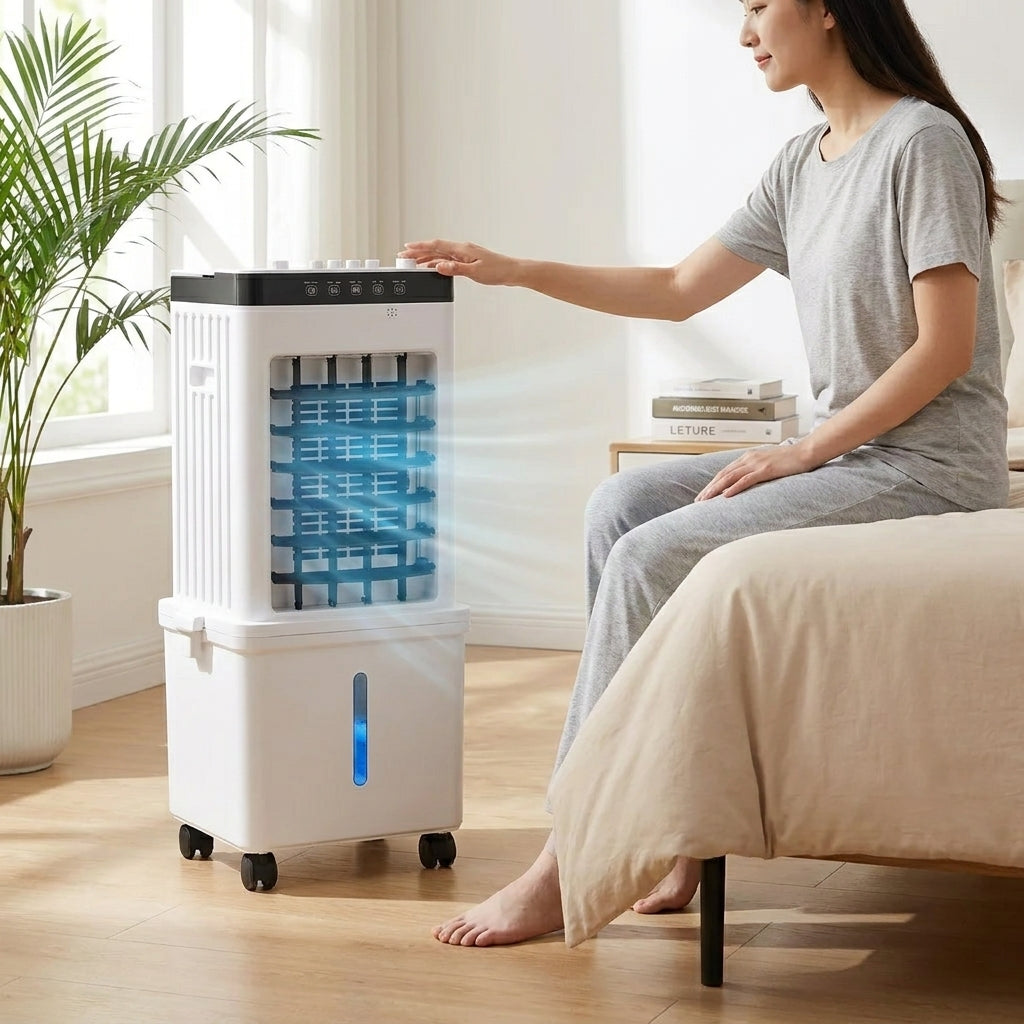 Portable 3-in-1 Air Cooler, Dehumidifier & Fan Unit 3