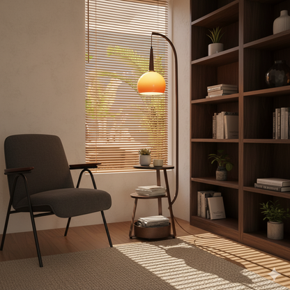 Quadra Minimal Lamp Table