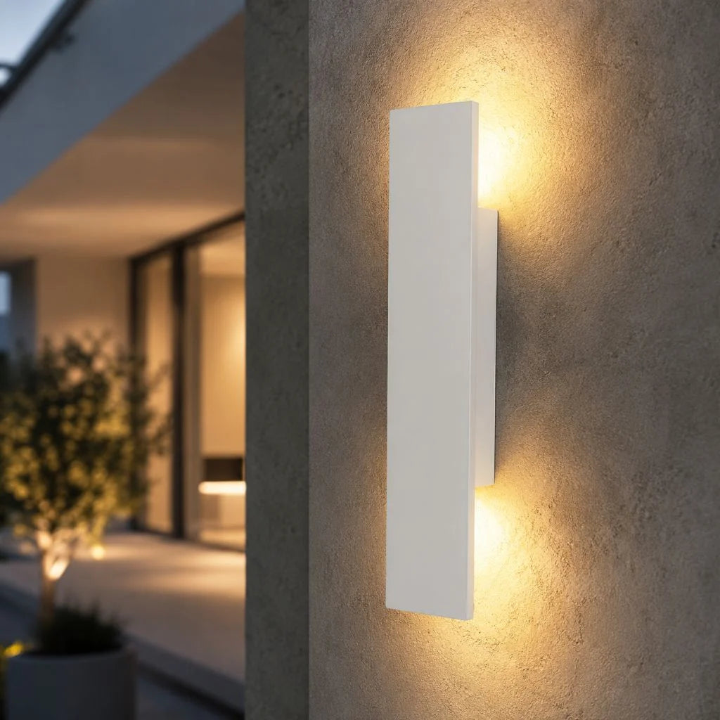 Elara Haus LED Wall Lights - Aluminium Weatherproof Outdoor Lighting 7