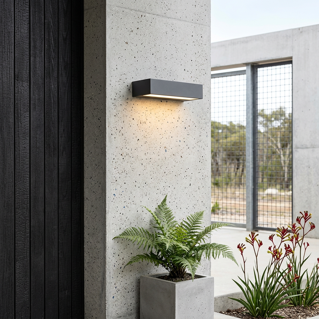 Rectangular Wall Light Fixture