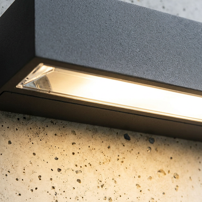 Rectangular Wall Light Fixture