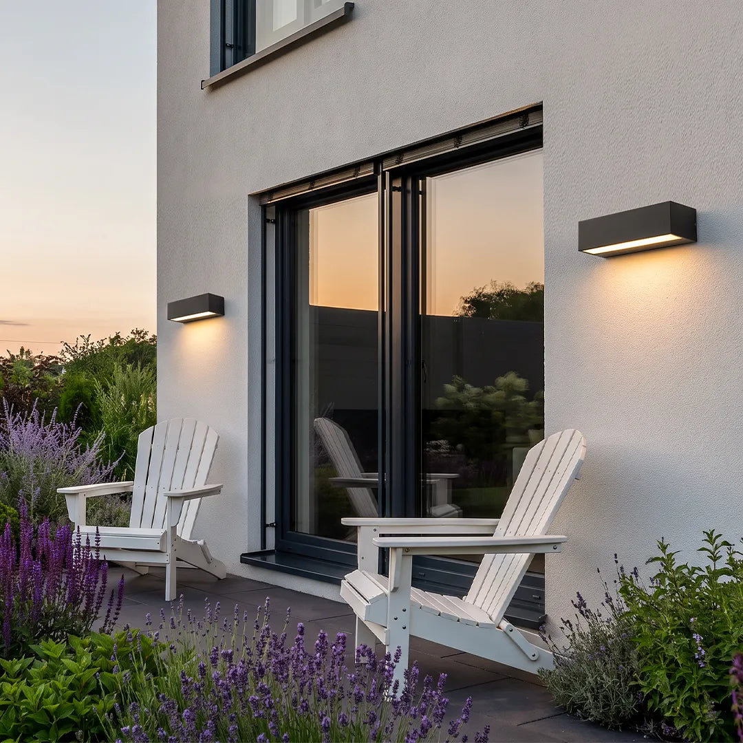 Elara Haus Porch Light - Die-Cast Aluminium Waterproof Outdoor Ceiling Lights 4