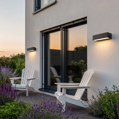 Elara Haus Porch Light - Die-Cast Aluminium Waterproof Outdoor Ceiling Lights 4
