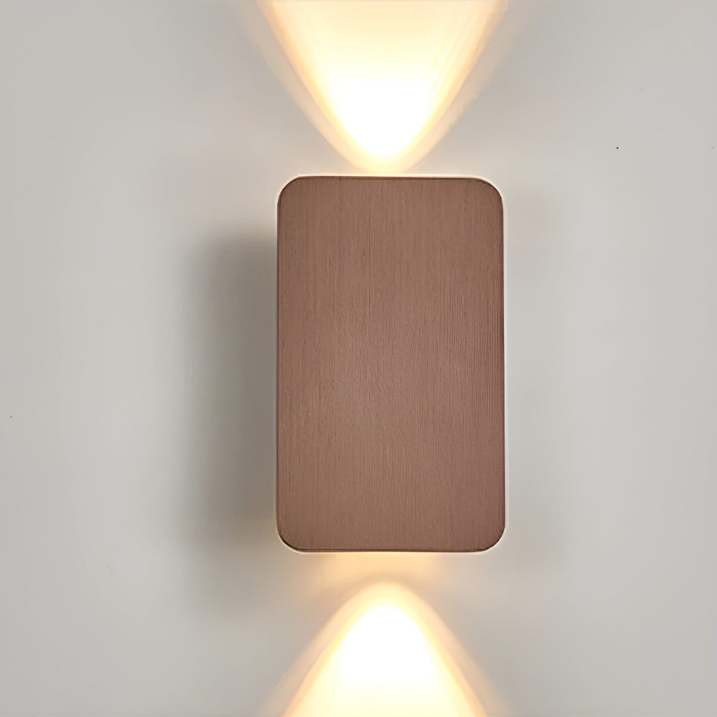 Resilux Modern Rectangular Wall Sconce Up Down Light