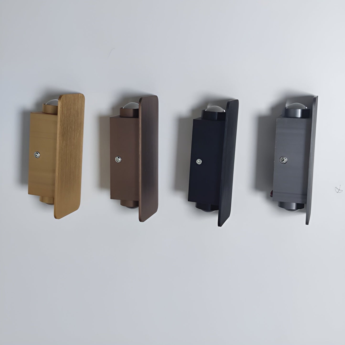 Resilux Modern Rectangular Wall Sconce Up Down Light