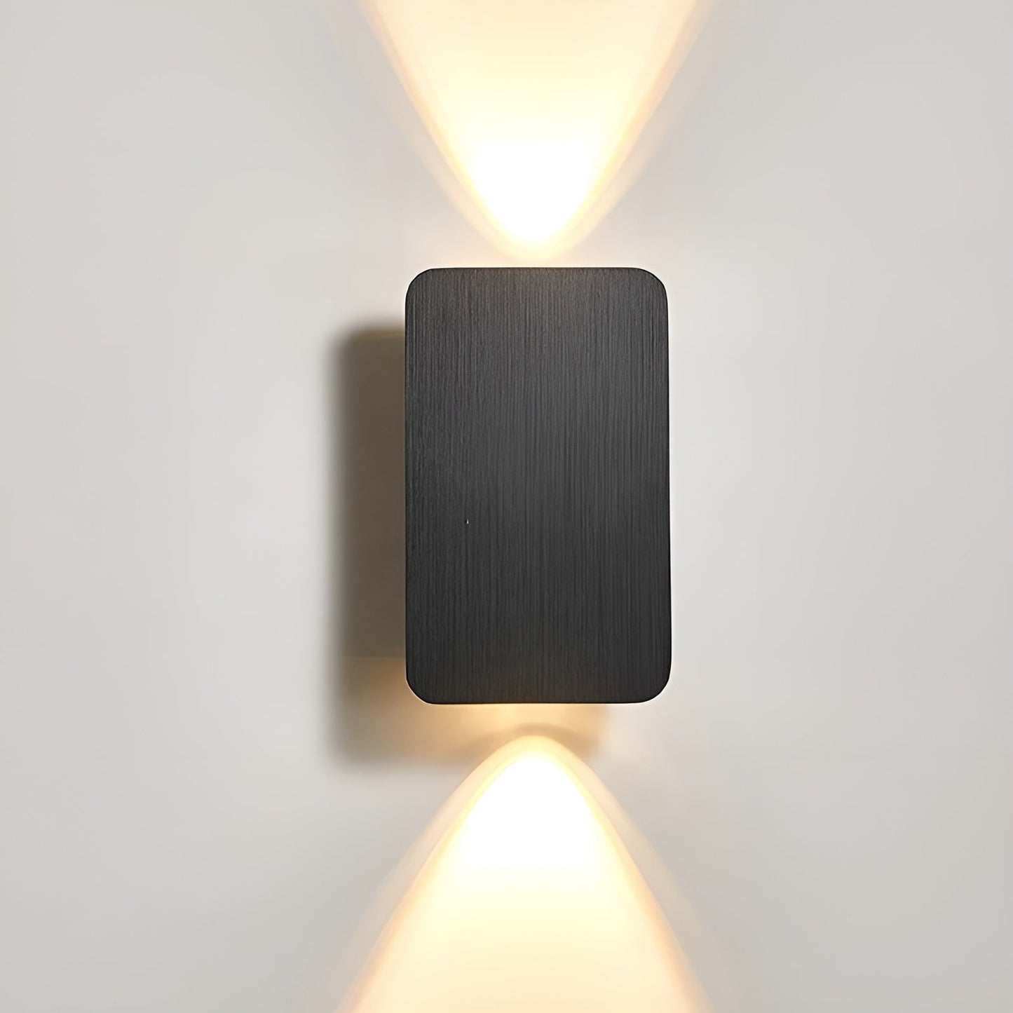 Resilux Modern Rectangular Wall Sconce Up Down Light