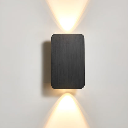 Resilux Modern Rectangular Wall Sconce Up Down Light