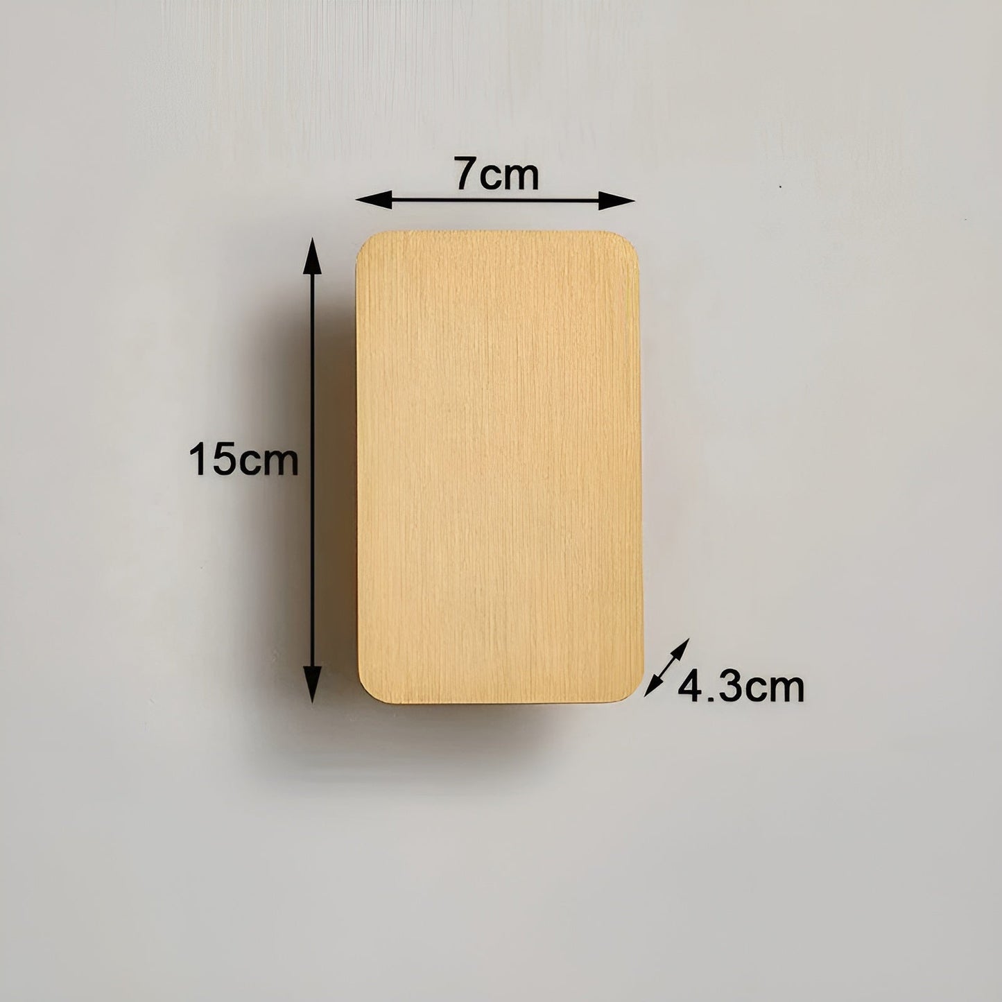 Resilux Modern Rectangular Wall Sconce Up Down Light
