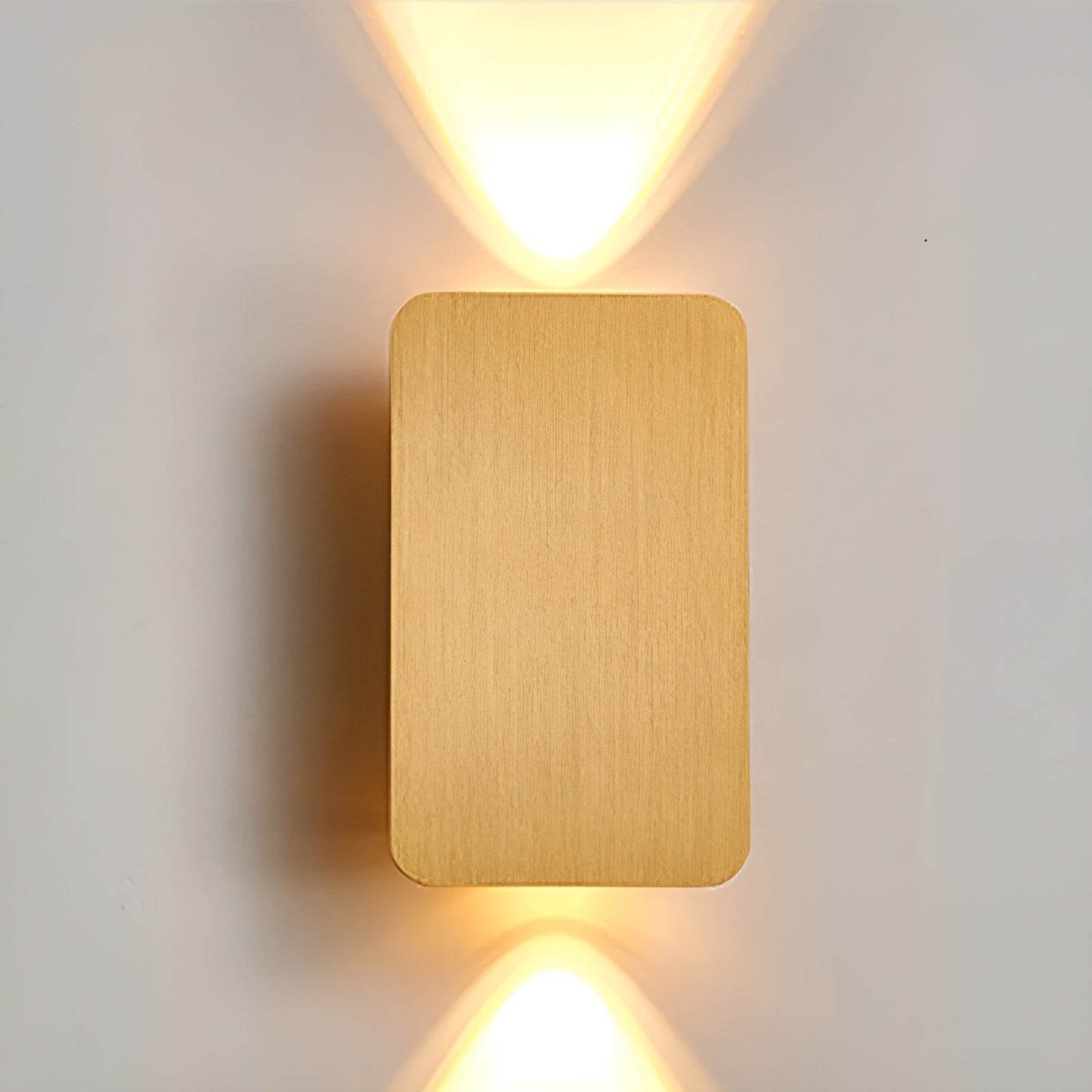 Resilux Modern Rectangular Wall Sconce Up Down Light