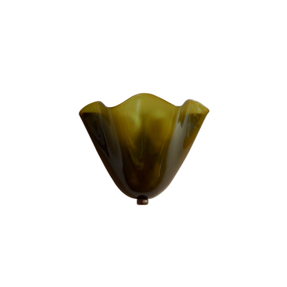 Retro Stained Glass Wall Sconce - Skirt Shell