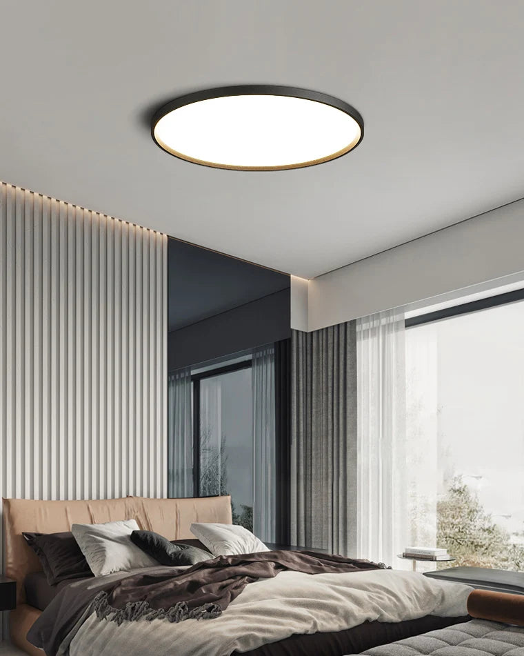 WOMO Flat Round Flush Mount Ceiling Light-WM1024 0
