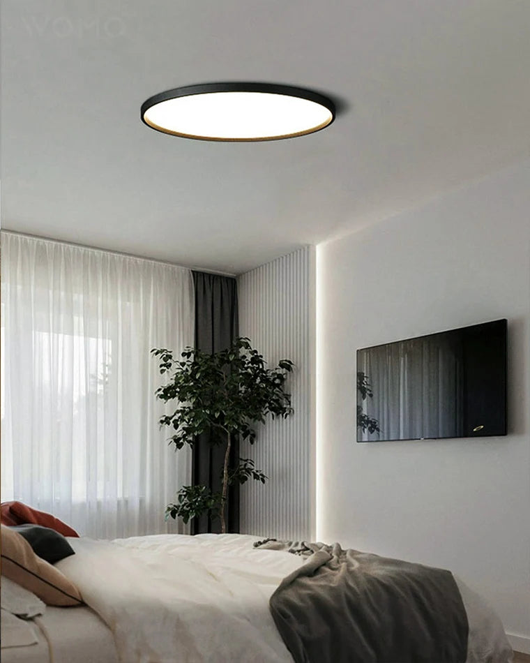 WOMO Flat Round Flush Mount Ceiling Light-WM1024 4