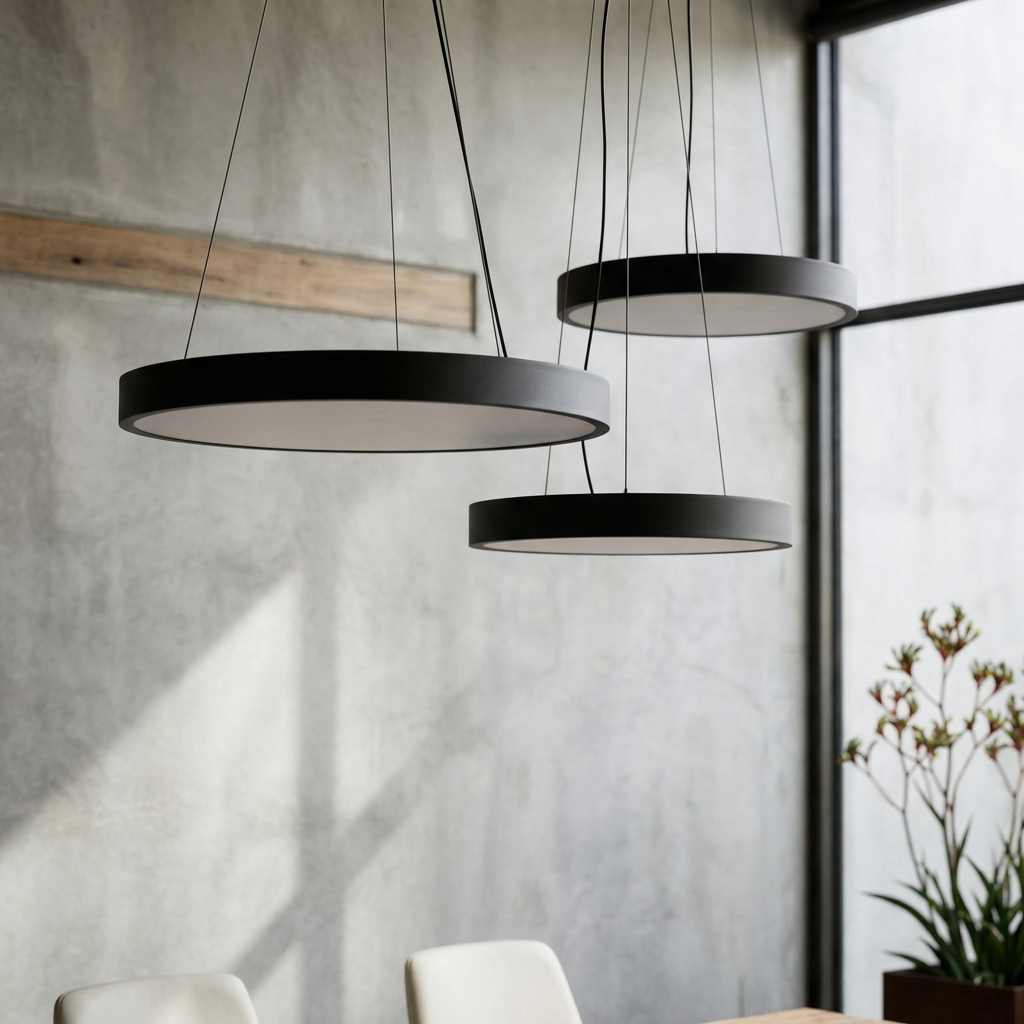 Round LED Ceiling Pendant Light