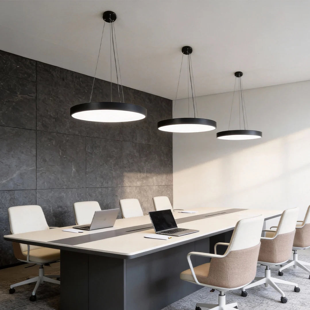 Round Pendant Lights Minimalist Metal Ceiling Light 1