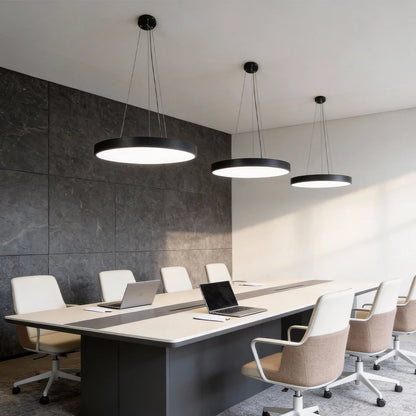 Round Pendant Lights Minimalist Metal Ceiling Light 1