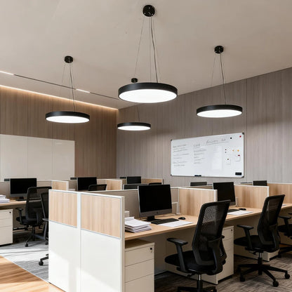 Round Pendant Lights Minimalist Metal Ceiling Light 2