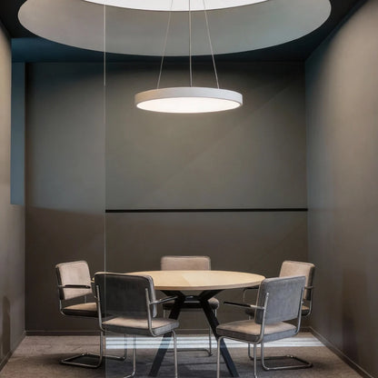 Round Pendant Lights Minimalist Metal Ceiling Light 4