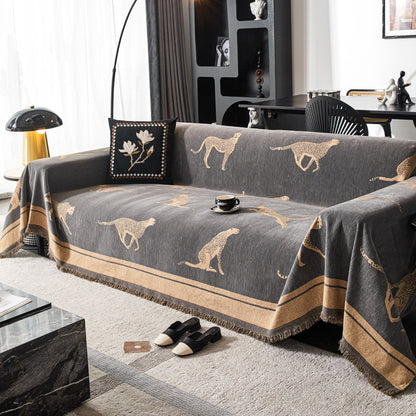 Safari Elegance Sofa Protector - Animal Print