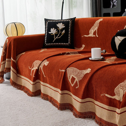 Safari Elegance Sofa Protector - Animal Print