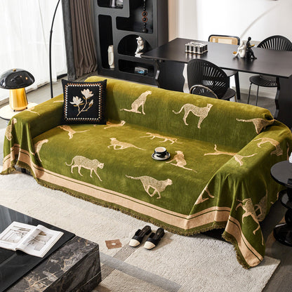 Safari Elegance Sofa Protector - Animal Print