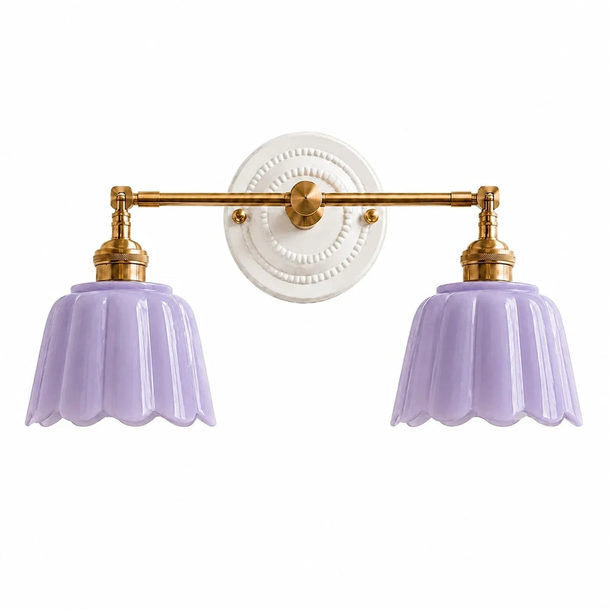 Lior Vintage Flower Ceramic Wall Sconce 11