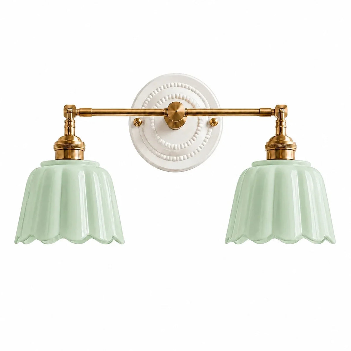 Lior Vintage Flower Ceramic Wall Sconce 16