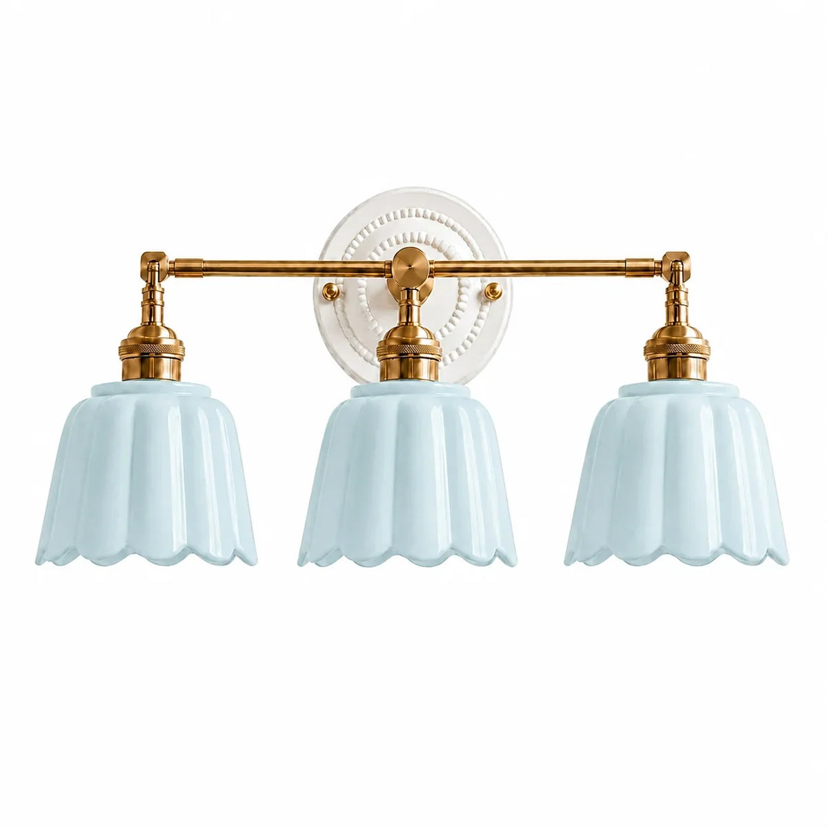 Lior Vintage Flower Ceramic Wall Sconce 18