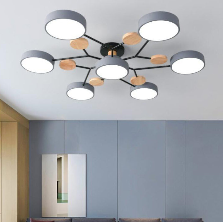 Scandinavian Branch LED Ceiling Light - Dimmable