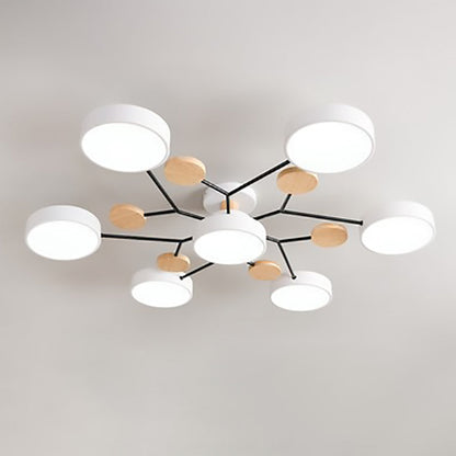 Scandinavian Branch LED Ceiling Light - Dimmable