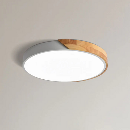 Scandinavian Wooden LED Ceiling Light
