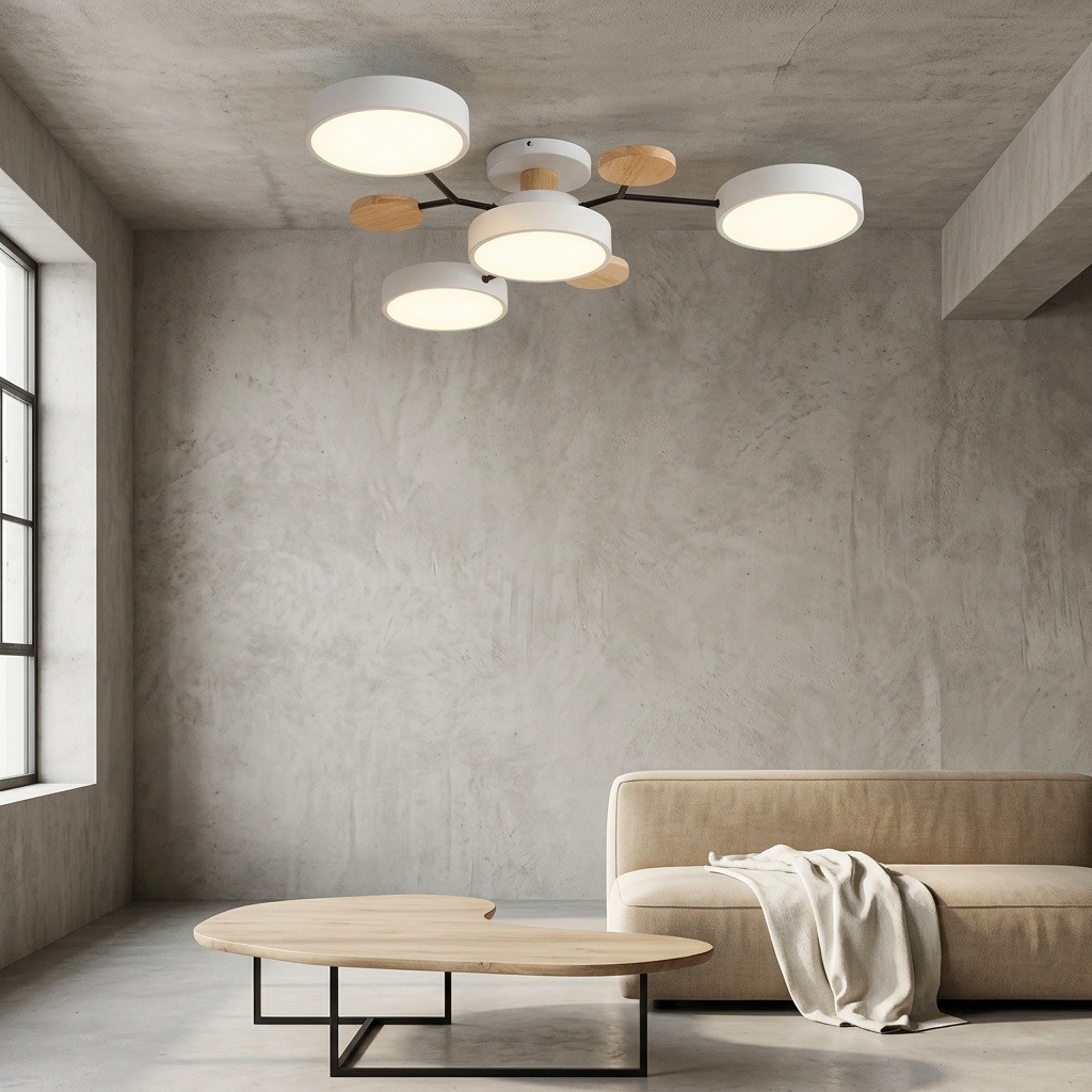 Scandinavian Branch LED Ceiling Light - Dimmable