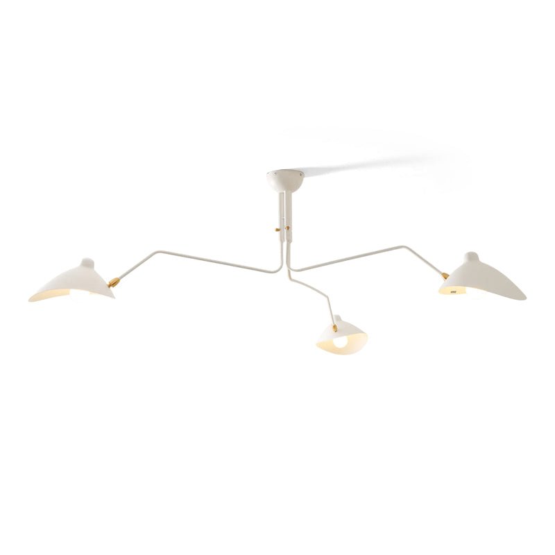 Sculptural Multi-Arm Ceiling Light Fixture