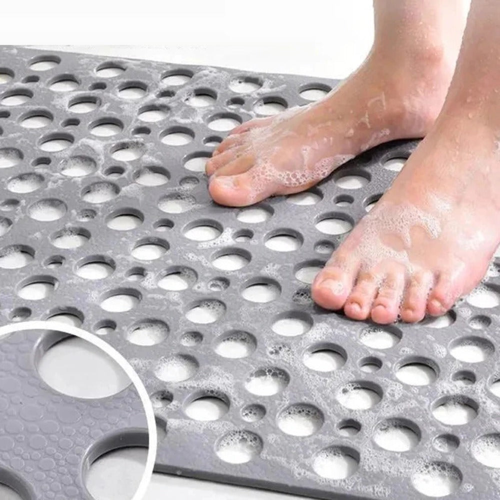 Secure Suction Shower Mat - Safety Bathroom Floor Mat