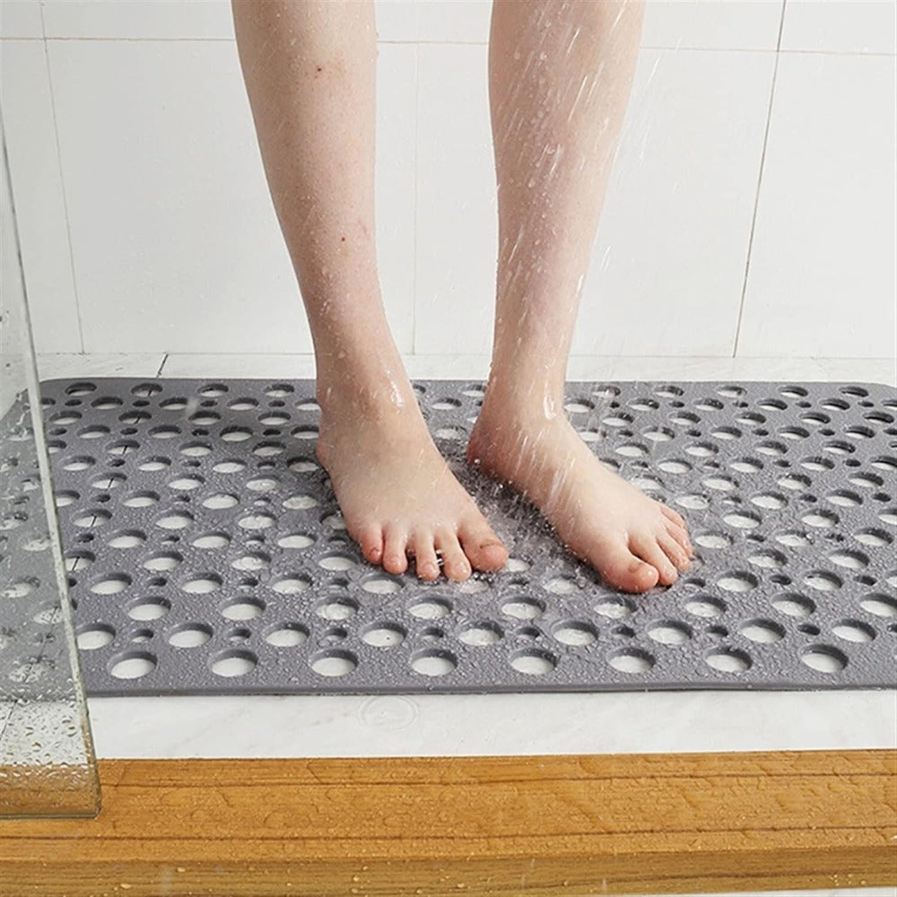Secure Suction Shower Mat - Safety Bathroom Floor Mat