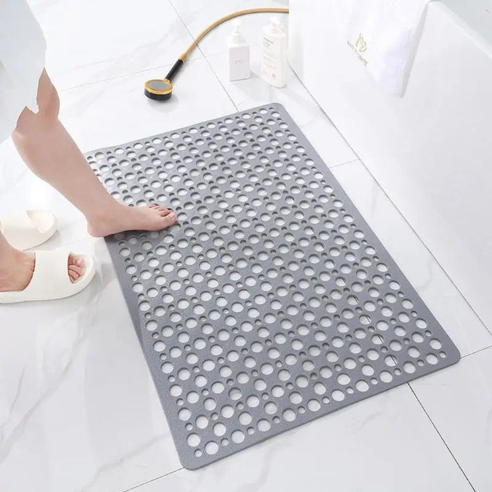 Secure Suction Shower Mat - Safety Bathroom Floor Mat