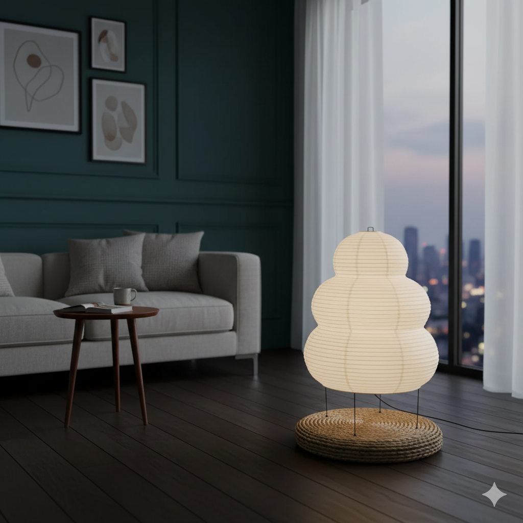 Shizuku Shoji Floor Lamp