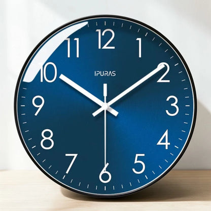 Elara Haus Silent Quartz Wall Clock - Modern Minimalist Design 25cm 30cm 0