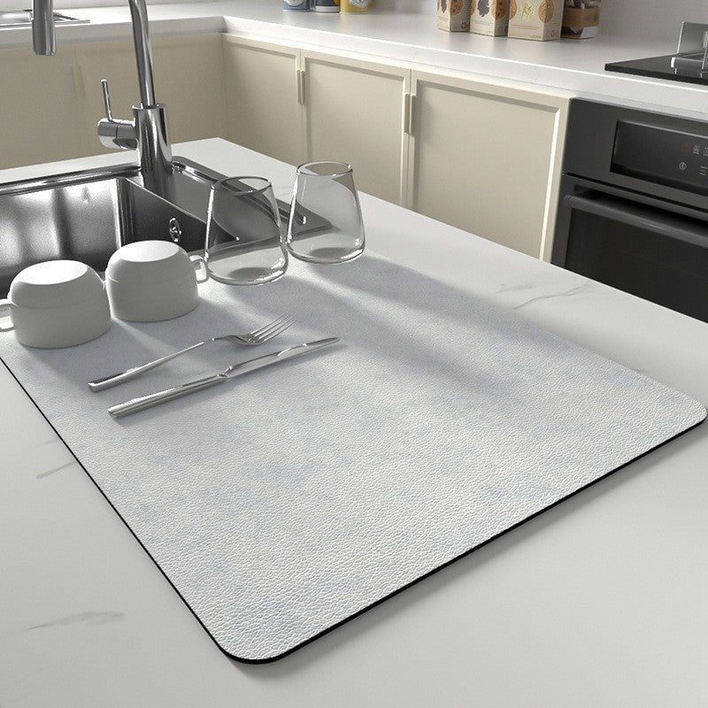Silicone Dish Drying Mat With Non-Slip Quick-Dry Surface 3